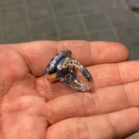 انگشتر نقره عقیق آبی|جواهرات|تهران, جوادیه|دیوار