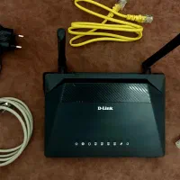مودم D-Link DSL-224 دو آنتن - در حد نو