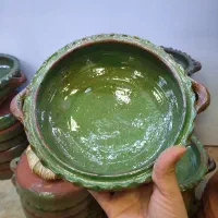 تابه سفالی شعله مستقیم