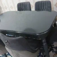 میز غذا خوری ۶نفره|میز و صندلی غذاخوری|اهواز, کمپلو جنوبی|دیوار