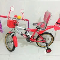 ۲ دستگاه دوچرخه شماره ۱۶ پسرانه و دخترانه|دوچرخه، اسکیت، اسکوتر|بروجن, |دیوار