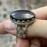 انگشتر نقره مردانه