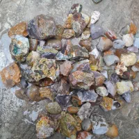 سنگ عقیق توپی شجردار سوسنی و دیواری