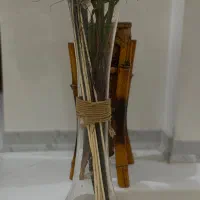 گلدان حصیری و شیشه ای|صنایع دستی و سایر لوازم تزئینی|تهران, نیاوران|دیوار