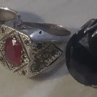 انگشتریاقوت کبودبرمه یاقوت سرخ  زبرجداصل پاکستان|جواهرات|باقرشهر, |دیوار