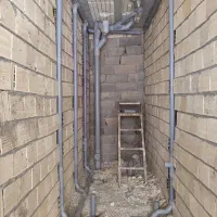 لوله کشی اب و فاضلاب به صورت خورده و کلی