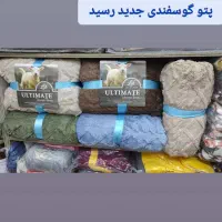 پتوهای جدید گوسفندی گرم بالا دونفره سایز بزرگ|رختخواب، بالش، پتو|قشم, |دیوار