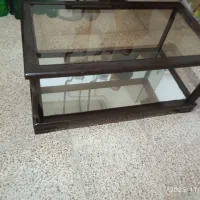 جلو مبلی شیشه ای سایز بزرگ