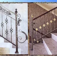 جوشکاری نرده پله|خدمات پیشه و مهارت|اسکو, |دیوار