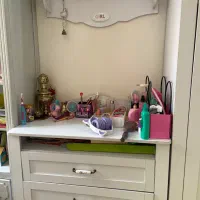 سرویس تخت کمد میز تحریر و آینه کتابخانه|تخت و سرویس خواب|تهران, تهرانپارس شرقی|دیوار