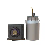 گلابگیر عرقگیر تقطیر ۱۰۰ لیتری کندانسور شیشه ای