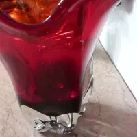 گلدان کریستال چک قدیمی|کلکسیون اشیاء عتیقه|تهران, سهروردی|دیوار