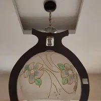 لوستر چوبی|لوستر و چراغ آویز|همدان, |دیوار