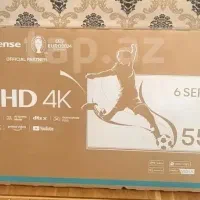 ال ای دی ۵۵ اینچ هایسنس مدل A62NS آکبند 2024|تلویزیون و پروژکتور|اهواز, پردیس دو|دیوار