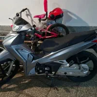 موتور سیکلت بهرو ۱۲۵ مدل ۱۴۰۴ بی کلاچ تمیز