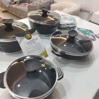 سرویس قابلمه هشت پارچه با ست دم کنی وکفیگیر