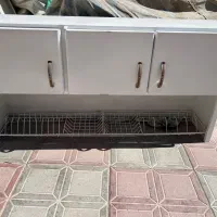 کابینت گالوانیزه آبچکان سینک ظرفشویی درحد|آب‌چکان و نظم‌دهنده ظروف|زنجان, |دیوار