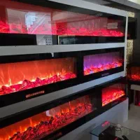 شومینه برقی حاشیه باریک