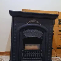 بخاری مشکی ۳۰ هزار شومینه ای نو نوکاملا سالم