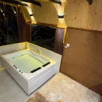 اجاره کلبه سویسی جکوزی کوهستانی جنگلی|اجارهٔ کوتاه‌مدت ویلا و باغ|کجور, |دیوار