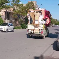 وانت تلفنی بار حمل و نقل خاور نیسان وانت کارگر|خدمات حمل و نقل|مشهد, ایثارگران|دیوار