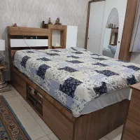 سرویس خواب دونفره با کمد لباس|تخت و سرویس خواب|کرج, گلشهر|دیوار