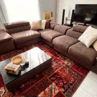 مبل ۷ نفره ال|مبلمان خانگی و میز عسلی|رشت, ساغری سازان|دیوار