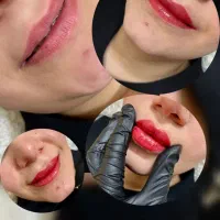 شیدینگ لب +رفع تیرگی