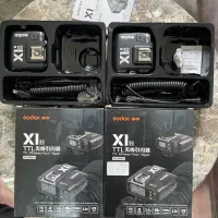 دو عدد گیرنده رادیو فلاش گوداکس godox x1 نیکونی