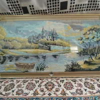 تابلو کوبلن(دست بافت) بزرگ و زیبا و قدیمی