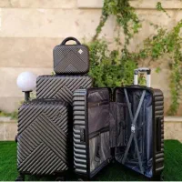 چمدان ست و تکی  ضد ضربه نشکن بسیار مقاوم ام mr