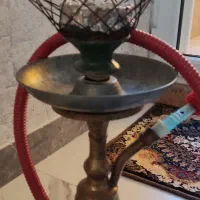 قلیان برنزکامل|صنایع دستی و سایر لوازم تزئینی|ملایر, |دیوار