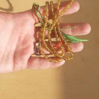 تسبیح سندلوس کهنه و اصل|کلکسیون اشیاء عتیقه|ارومیه, |دیوار