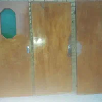 درب چوبی