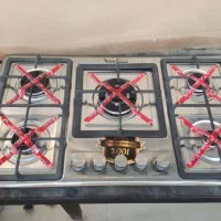 گاز رومیزی شیشه و استیل|اجاق گاز و لوازم برقی پخت‌وپز|صفادشت, |دیوار