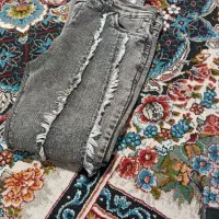 شلوار جین زغالی