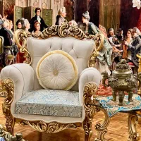 مبلمان استیل سلطنتی و ناهارخوری نو واکبند(جهیزیه)