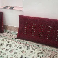 پشتی دست باف ترکمن