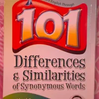کتاب ۱۰۱ تفاوت و تشابه لغات هم معنا