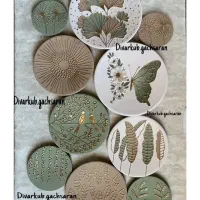 بشقاب دیوارکوب سفالی