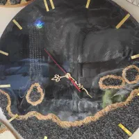 ساعت رزین|ساعت دیواری و تزئینی|نسیم‌شهر, |دیوار