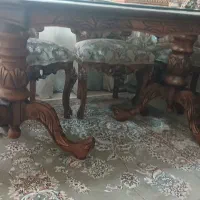 میز نهارخوری خوری ۸ نفره تمام چوب ساخت ملایر|میز و صندلی غذاخوری|تهران, جوادیه تهرانپارس|دیوار