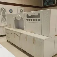 کابینت آماده با نصب کامل هود گاز