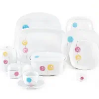 سرویس چینی 98 پارچه کامل چینی زرین ایران