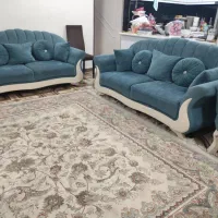 فروش یک دست مبل هفت نفره|مبلمان خانگی و میز عسلی|خمام, |دیوار