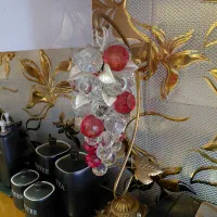 انگور کریستالی پایه برنز زیبا|مجسمه، تندیس، ماکت|قم, بنیاد|دیوار