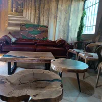 روستیک «رزین چوب»|صندلی و نیمکت|گرگان, |دیوار