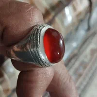 انگشتر نقره عقیق|کلکسیون اشیاء عتیقه|خمینیشهر, |دیوار