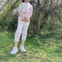 سویشرت شلوار دخترانه برند ال سی ۱۰تا ۱۲سال