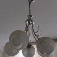 لوستر حبابی پنچ شاخه